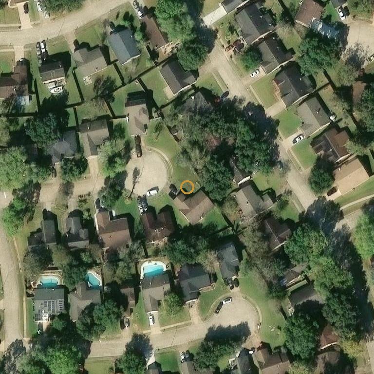 Aerial of 1907 Pilgrimage Ct, Richmond, TX 77406