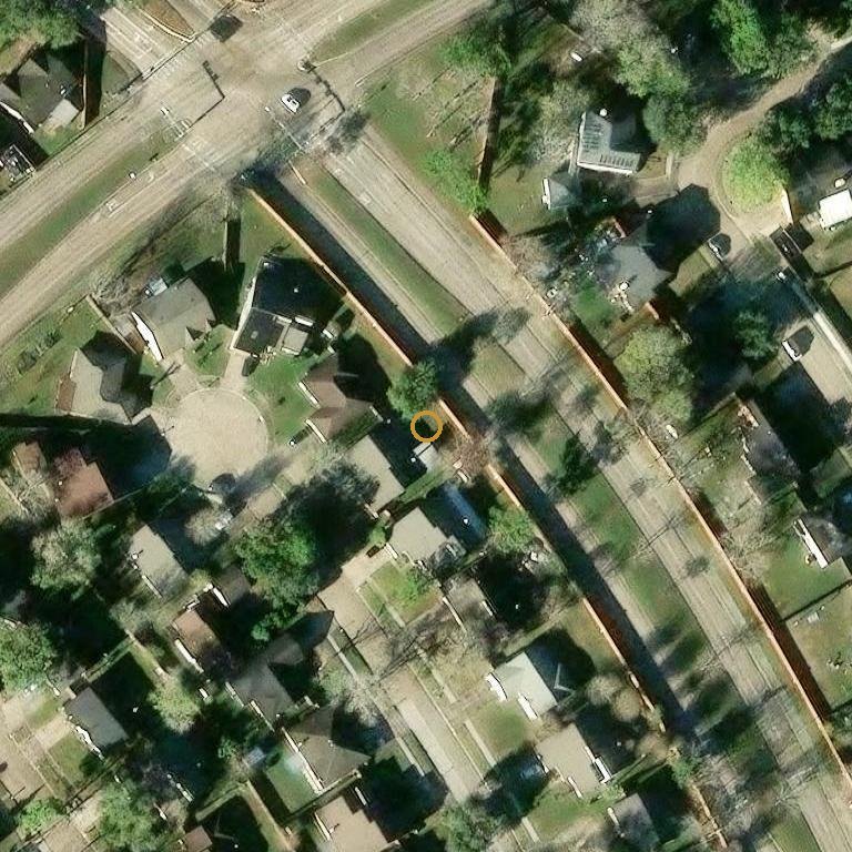 Aerial of 1919 Hammerwood Dr, Missouri City, TX 77489