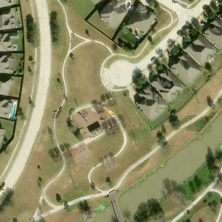 Aerial of 2 Chalice Trl, Sugar Land, TX 77498