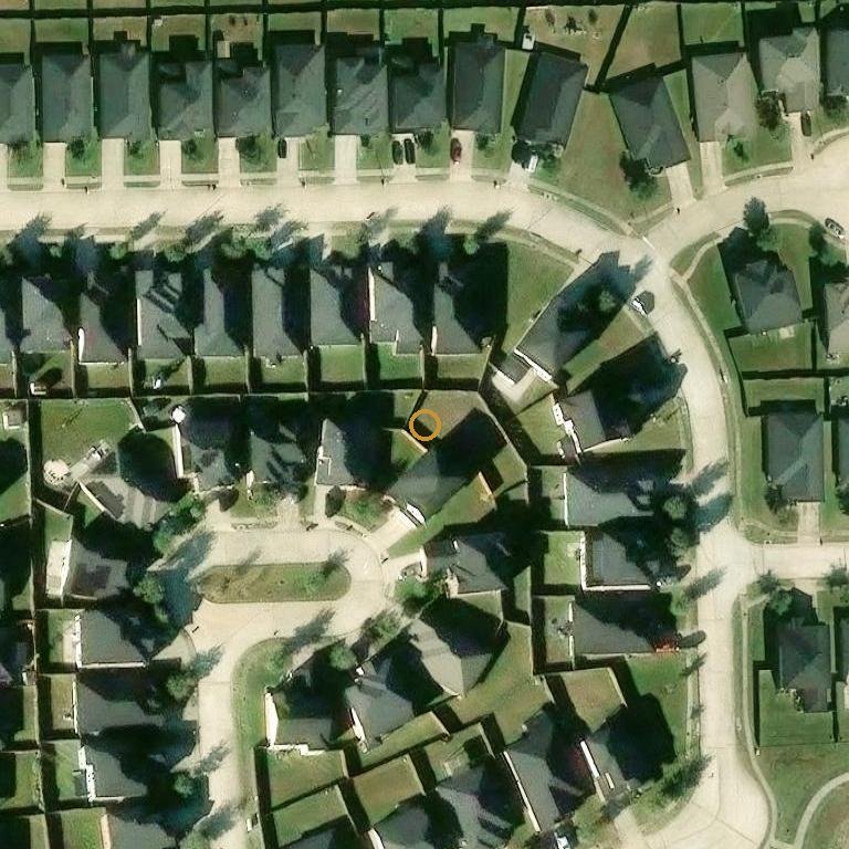 Aerial of 2002 Casterly Ct, Fresno, TX 77545