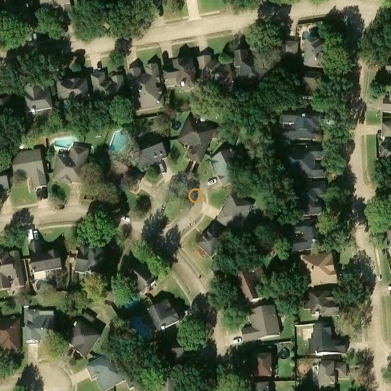 Aerial of 2006 Musket Ridge Dr, Richmond, TX 77406