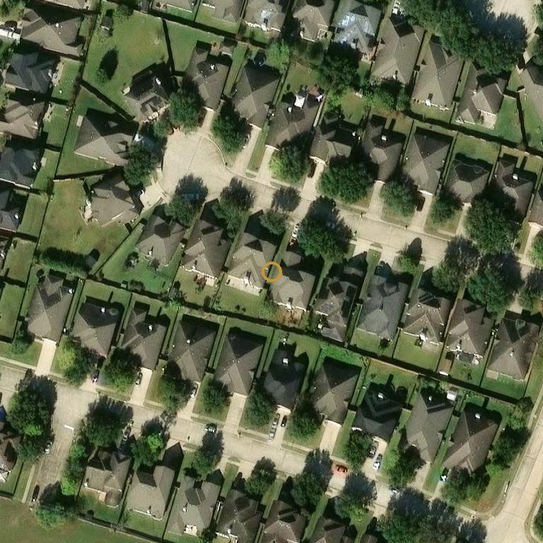 Aerial of 2010 Water Trace Ct, Richmond, TX 72469