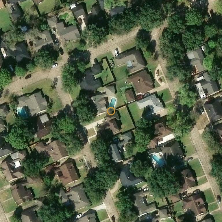 Aerial of 2011 Meadow Ln, Richmond, TX 77469
