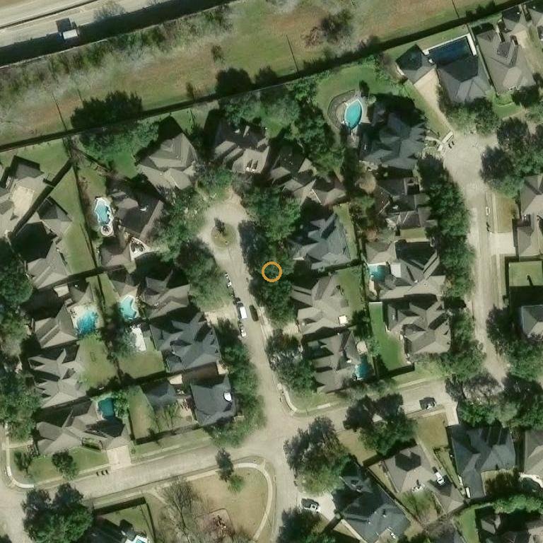 Aerial of 2018 Birnam Glen Dr, Sugar Land, TX 77479