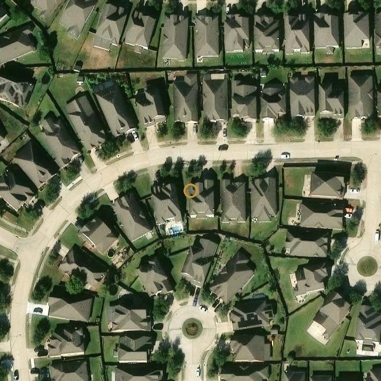 Aerial of 20331 Granophyre Ln, Richmond, TX 77407