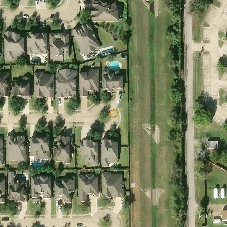 Aerial of 20511 Black Spur Ct, Richmond, TX 77406