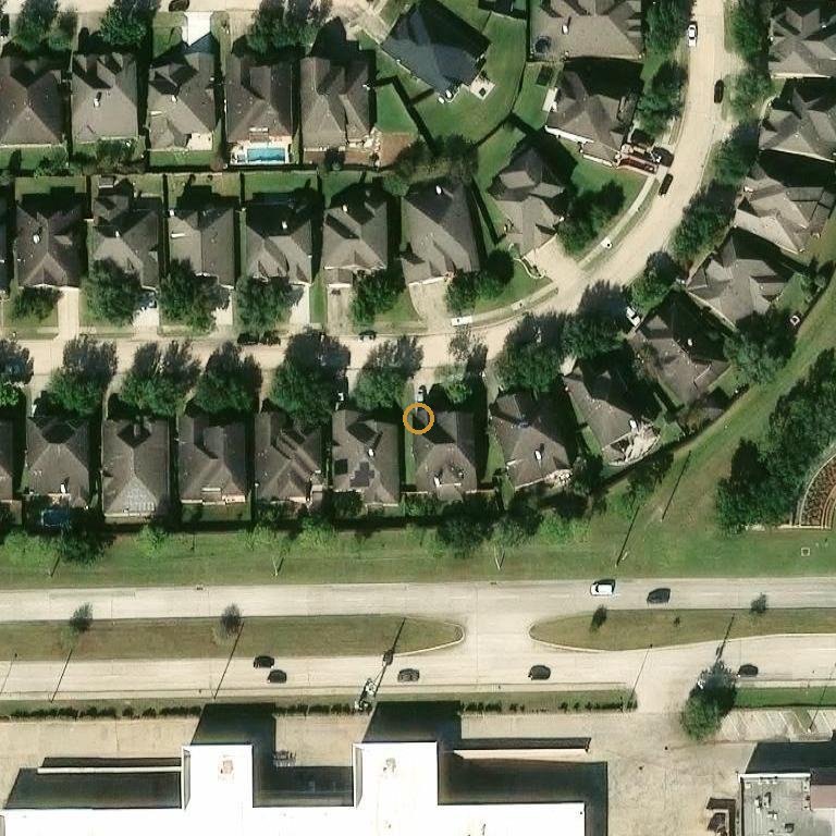 Aerial of 20603 Garden Ridge Canyon, Richmond, TX 77407