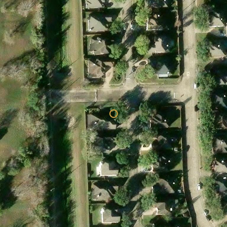 Aerial of 207 Annes Way, Stafford, TX 77477