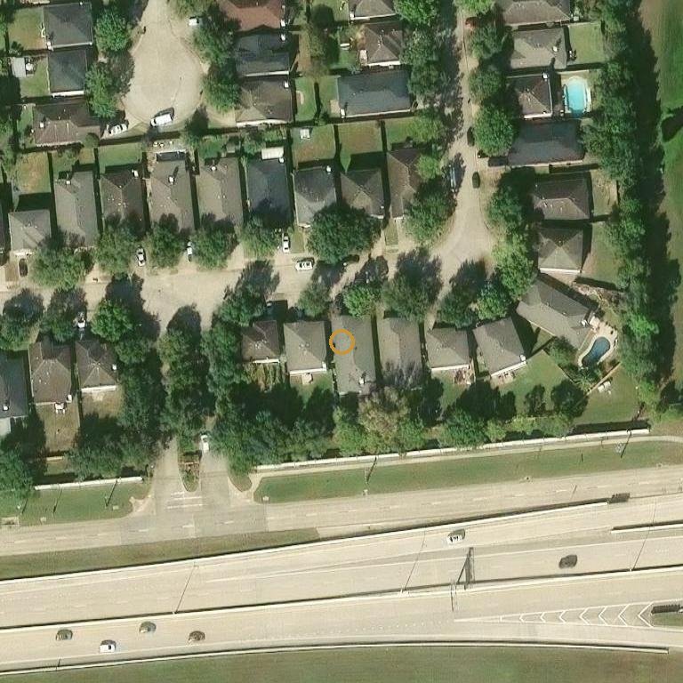Aerial of 21022 Somerset Park Ln, Katy, TX 77450
