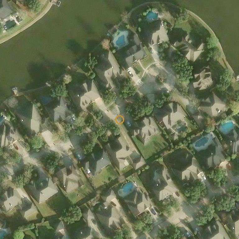 Aerial of 2103 Linden Rock, Katy, TX 77494