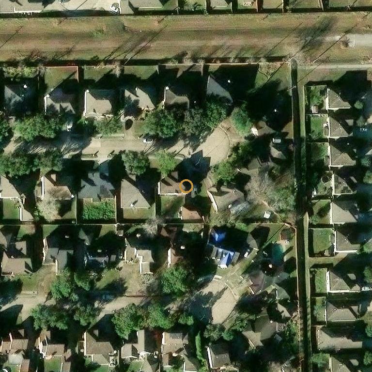 Aerial of 2103 Silver Leaf Dr, Missouri City, TX 77489