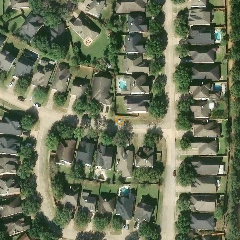 Aerial of 21218 Willow Glade Dr, Katy, TX 77450