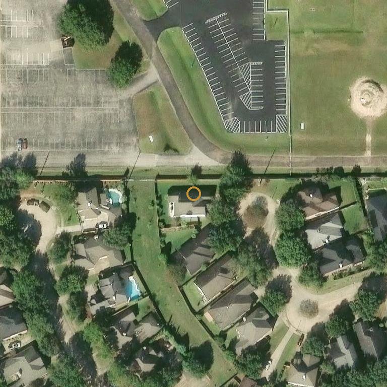 Aerial of 21407 Willow Glade Dr, Katy, TX 77450