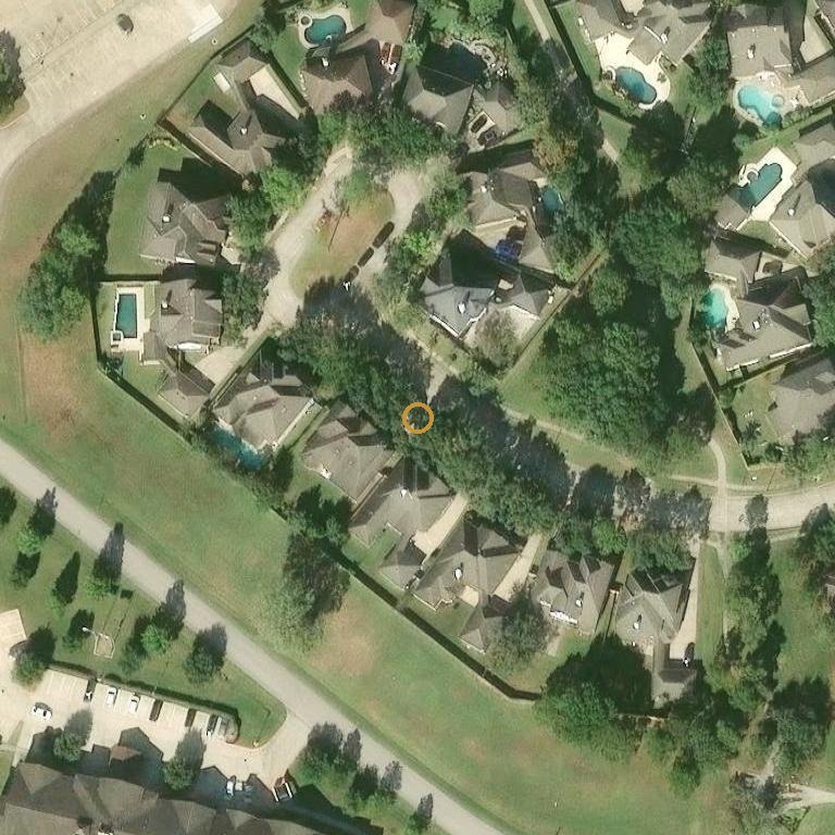 Aerial of 21427 Wild Jasmine Ln, Katy, TX 77450