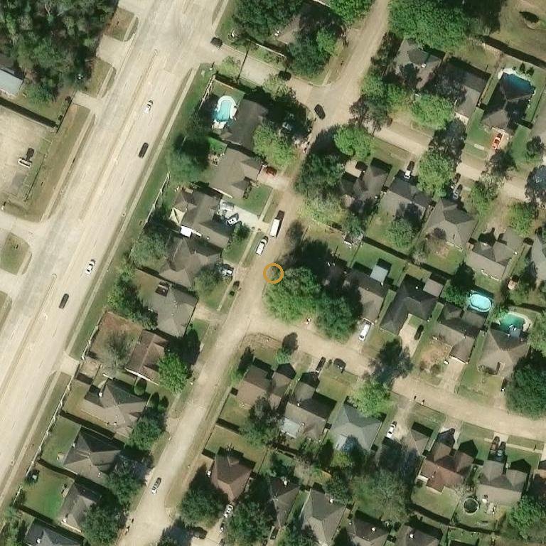 Aerial of 217 Willoughby Dr, Richmond, TX 77469