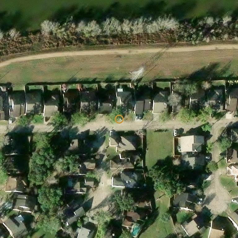 Aerial of 2222 Saint James Ct, Missouri City, TX 77459