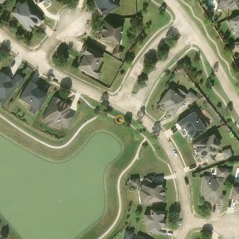 Aerial of 22907 Spellbrook Bend Ln, Richmond, TX 77407