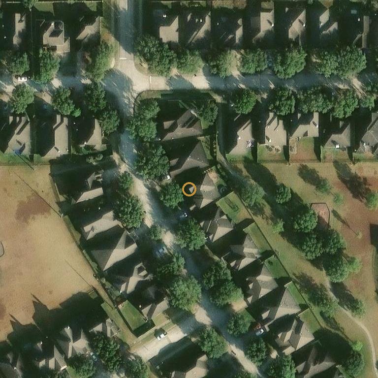 Aerial of 2306 Wembley Way, Rosenberg, TX 77471