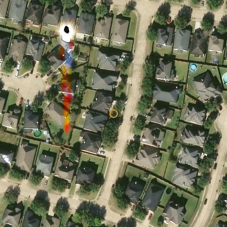 Aerial of 231 Summer Creek Ln, Rosenberg, TX 77469