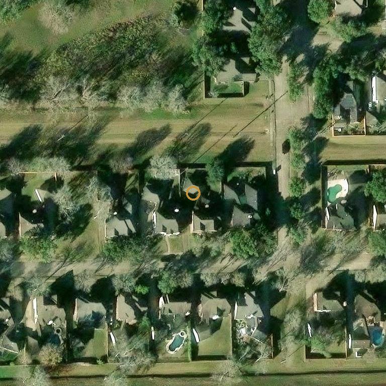 Aerial of 2310 Chappell Ln, Missouri City, TX 77459