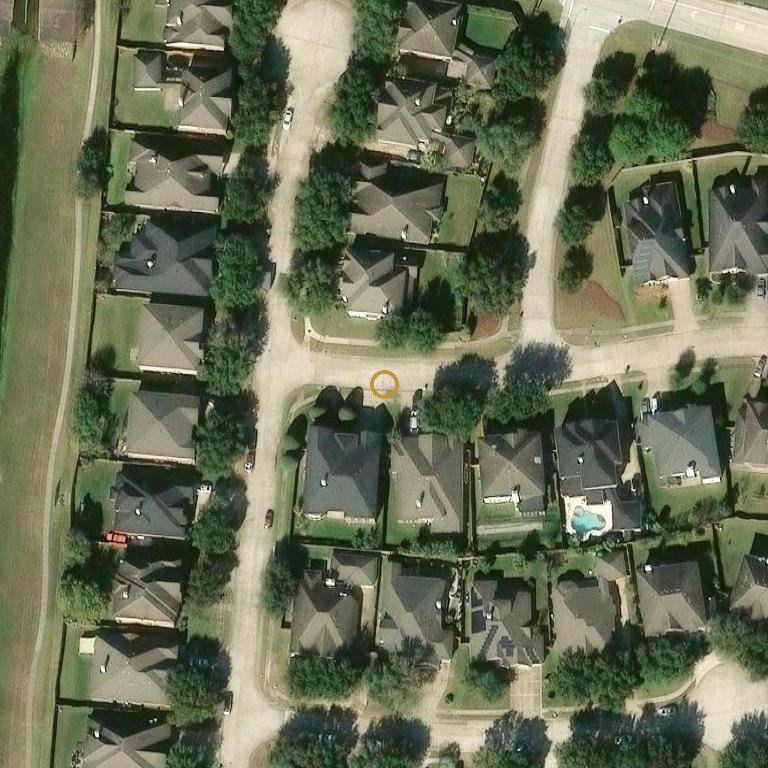 Aerial of 2310 Trinity Manor Ln, Richmond, TX 77469