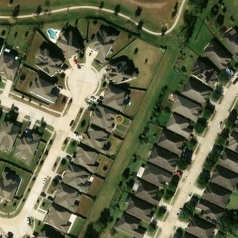 Aerial of 23403 Baker Hill Dr, Richmond, TX 77469