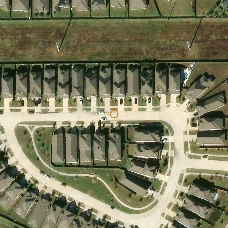 Aerial of 23726 Pullin Market Dr, Richmond, TX 77469