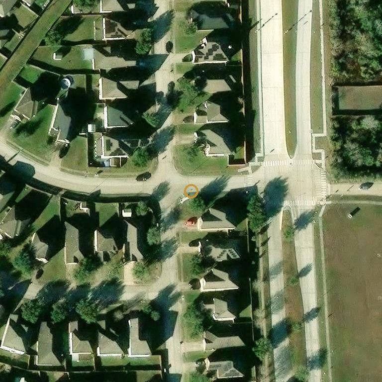 Aerial of 2403 Cloudy Bay Dr, Fresno, TX 77545