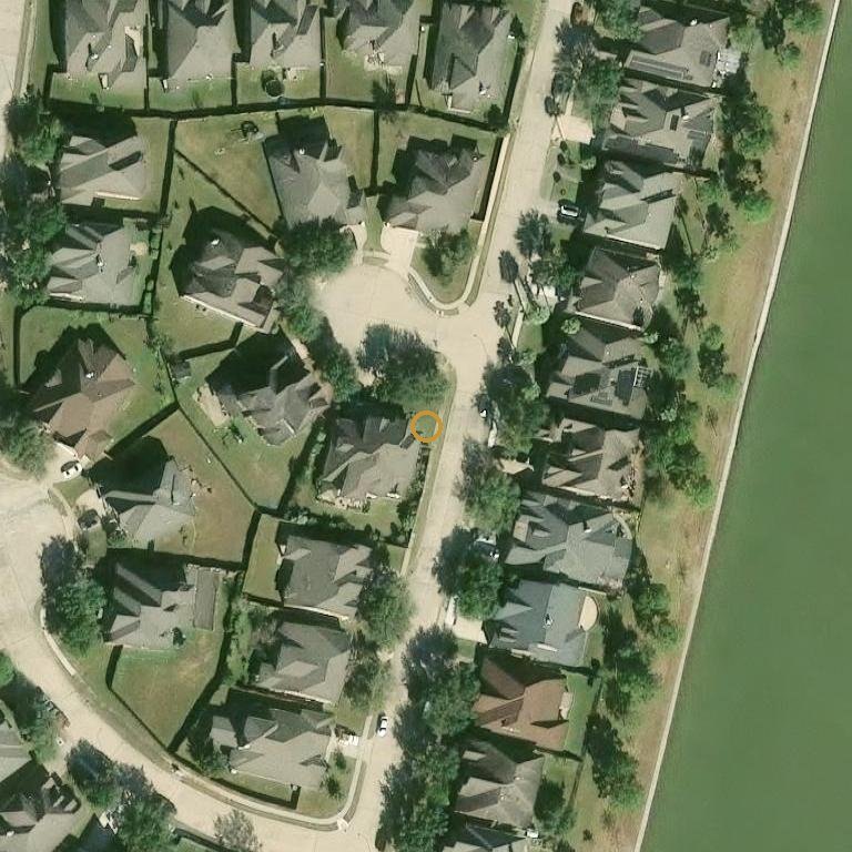 Aerial of 2411 Harbor Chase Dr, Pearland, TX 77584