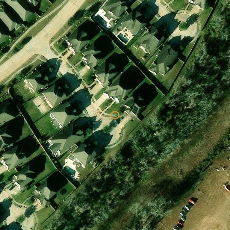 Aerial of 2415 Magnolia Mist Ct, Missouri City, TX 77459