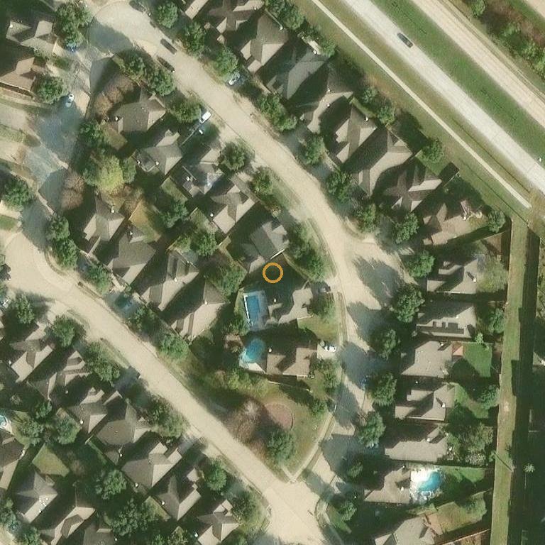 Aerial of 24203 Haywards Crossing Ln, Katy, TX 77494