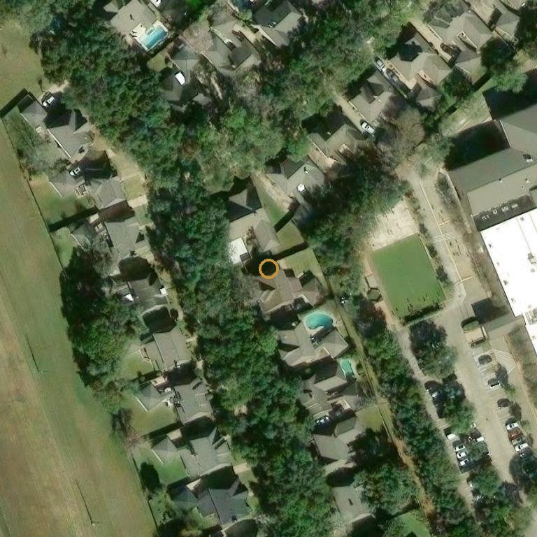 Aerial of 2423 Stephens Grant Dr, Sugar Land, TX 77479