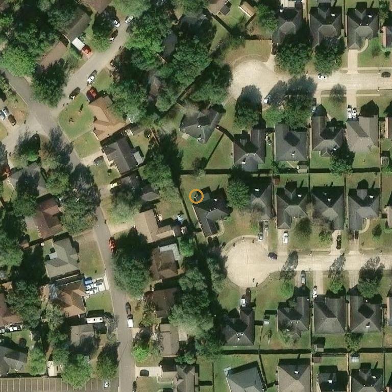 Aerial of 2433 Freeway Manor Dr, Rosenberg, TX 77471