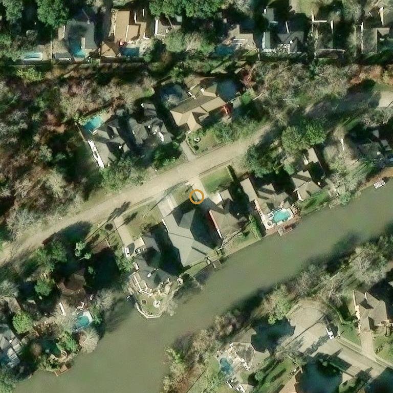 Aerial of 2506 Peninsulas Dr, Missouri City, TX 77459