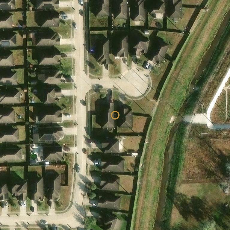 Aerial of 2507 Ocean Cove Cir, Rosenberg, TX 77469