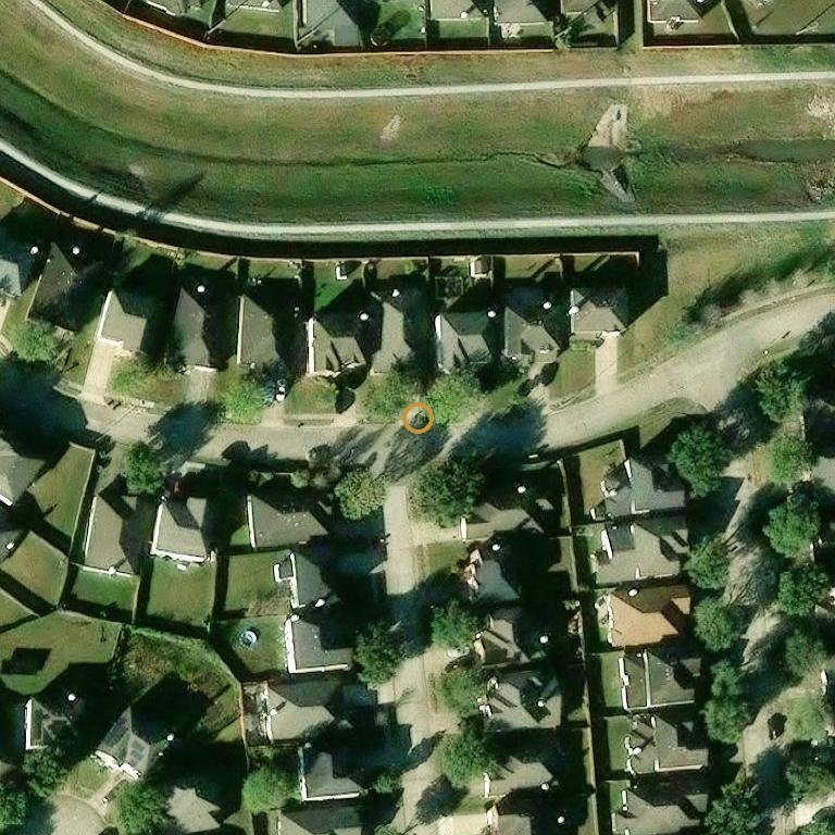 Aerial of 2518 Balsam Ridge Way, Fresno, TX 77545