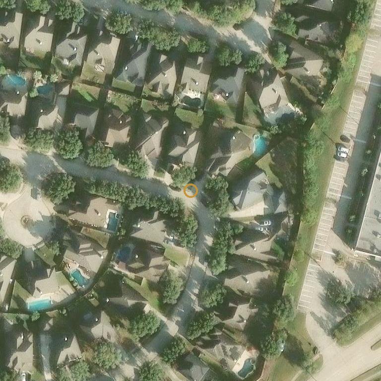 Aerial of 25207 Walter Peak Ln, Katy, TX 77494