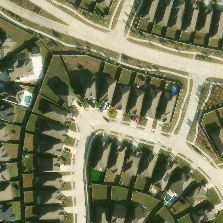 Aerial of 2523 Chestnut Oak Cir, Katy, TX 77494