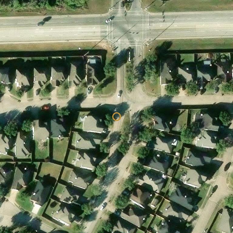 Aerial of 2614 Cardinal Elm St, Fresno, TX 77545