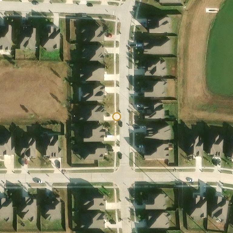 Aerial of 2623 Humble Way, Rosenberg, TX 77471