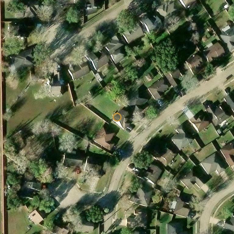 Aerial of 2702 Indian Trail Dr, Missouri City, TX 77489