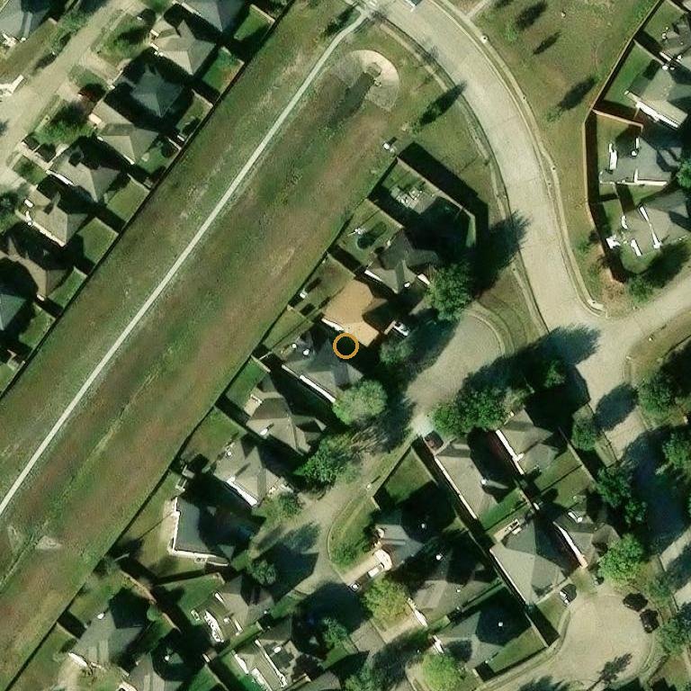 Aerial of 2702 Youpon Glen Way, Fresno, TX 77545
