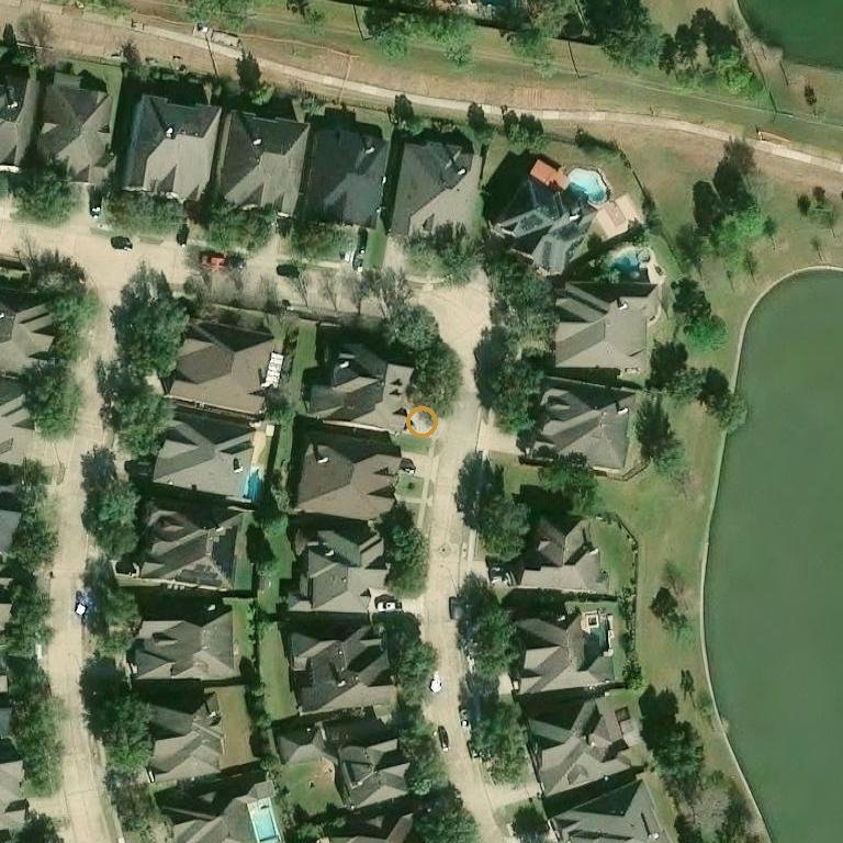 Aerial of 2703 Raven Ridge Dr, Pearland, TX 77584