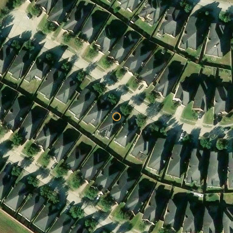 Aerial of 2706 Rosepoint Ct, Fresno, TX 77545
