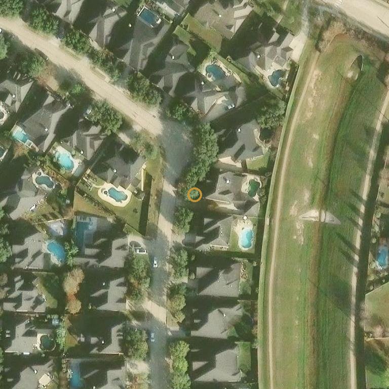 Aerial of 2707 Kestrel Trace Ln, Katy, TX 77494