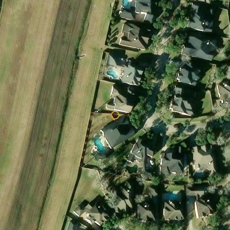 Aerial of 2707 Taylorcrest, Missouri City, TX 77459