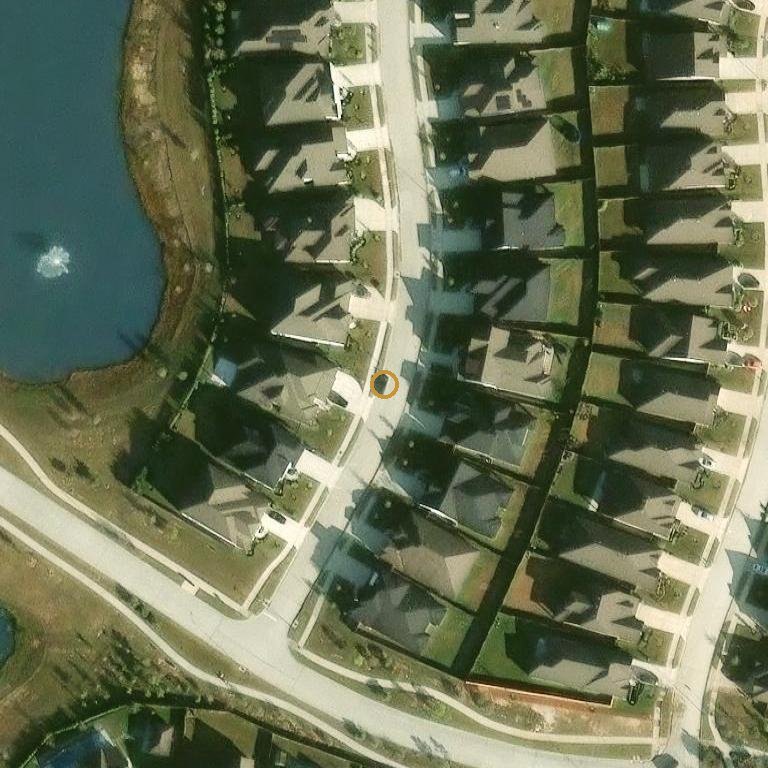 Aerial of 2722 Wild Larch Cir, Katy, TX 77494