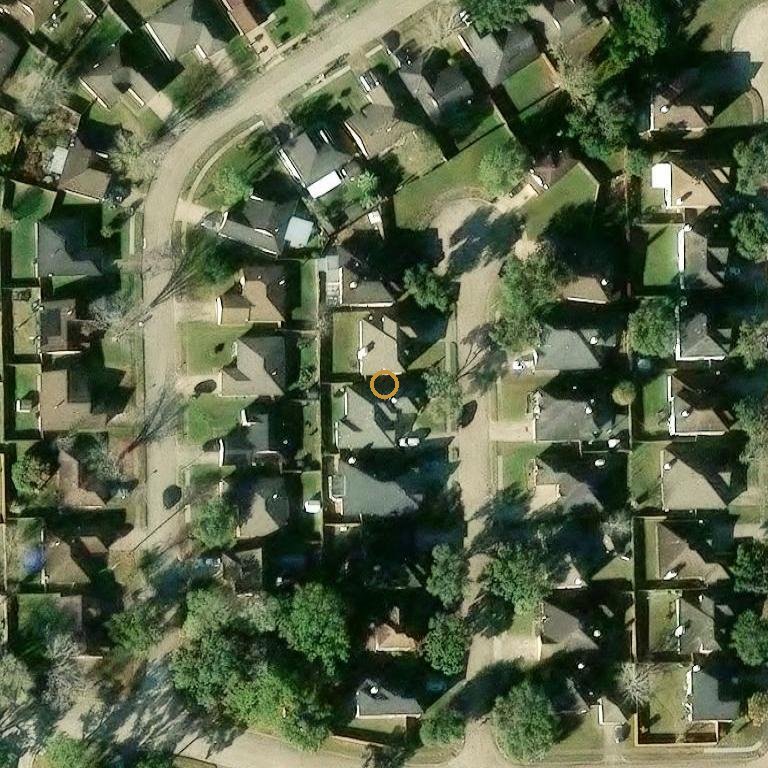 Aerial of 2723 Green Meadow Ct, Missouri City, TX 77489