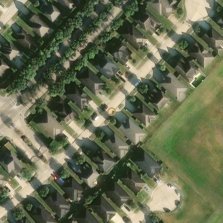 Aerial of 2723 Intrepid Trl, Rosenberg, TX 77471