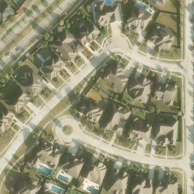 Aerial of 2726 Kingston Bluff Ln, Katy, TX 77494